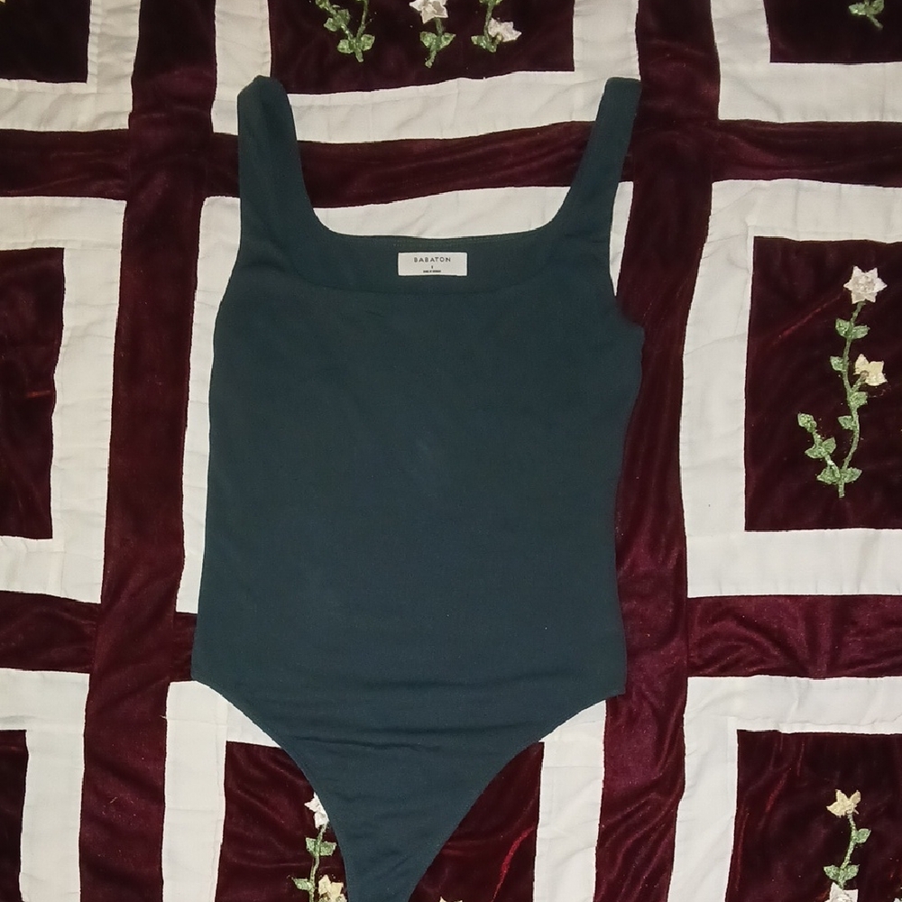 Babaton Forest Green Top